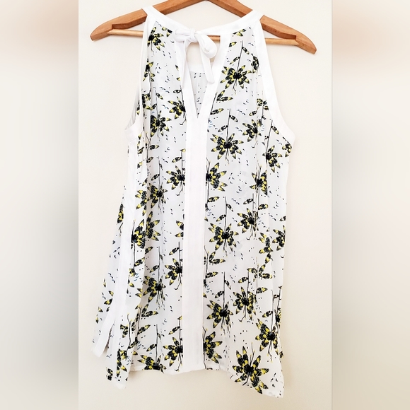 Collective Concepts floral print halter tank - Picture 5 of 5